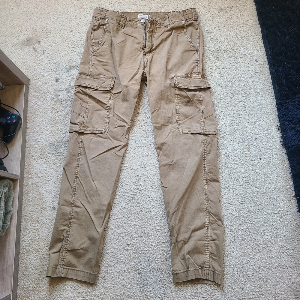 Men's Tan Levis Cargo Pants